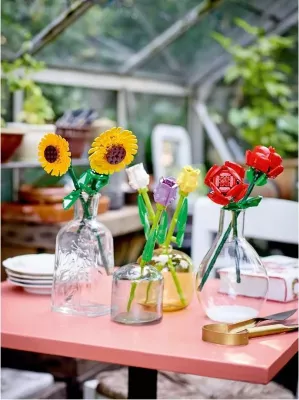 Set LEGO Botanical Collection lule dielli