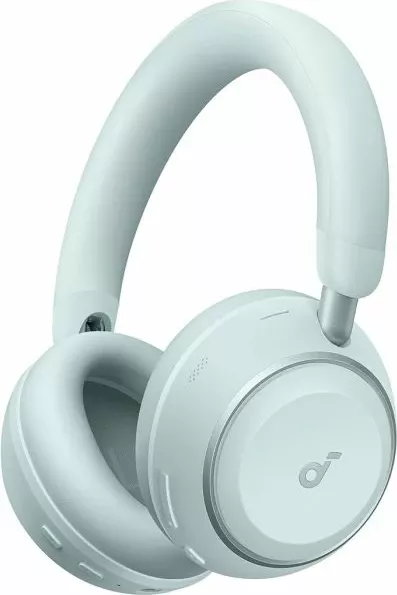Kufje Bluetooth over-ear Anker Soundcore Space 2 D1402G61, ANC 4-nivel, Hi-Res/LDAC, deri 70 orë, të gjelbra, me këllëf udhëtimi