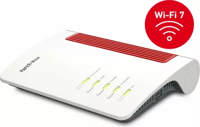 Router AVM FRITZ!Box 4690, Wi-Fi 7, i bardhë