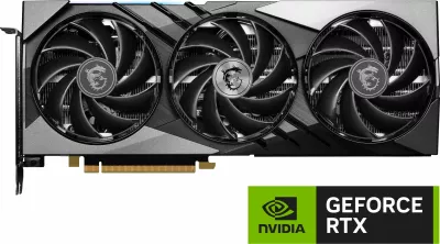 Kartelë grafike MSI GAMING GeForce RTX 4070 Ti SUPER 16G X SLIM, 16 GB, GDDR6X, PCI Express 4.0, e zezë/gri