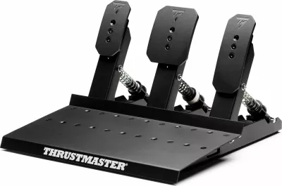Set pedalash Thrustmaster Raceline Pedals III LC, 3-pedalësh, metalik, për PC/PS5/PS4/Xbox One/Xbox Series X|S, zi