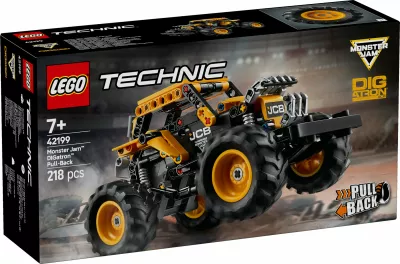 Set ndërtimi LEGO Technic Monster Jam DIGatron 42199, 218 pjesë, pull-back, multingjyrësh