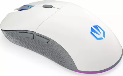Maus Endorfy GEM Plus Wireless EY6A015 26000 DPI RGB 2.4GHz/USB 6 butona Onyx White, i bardhë