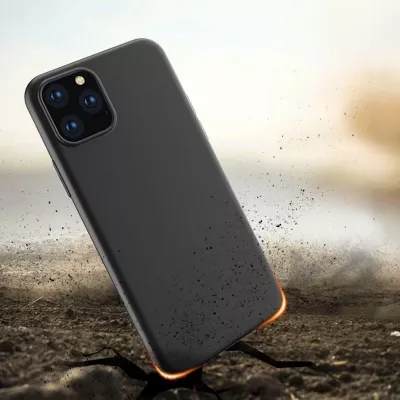 Mbështjellës Hurtel për iPhone 14 Pro Max, TPU, i zi