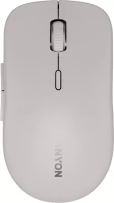 Maus CANYON MW-12 wireless dual mode Bluetooth/RF, 2400 DPI, 6 butona, bezhë, set me receiver + bateri