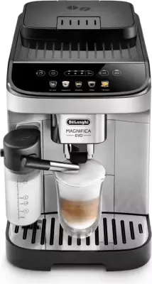 makinë kafeje, DeLonghi Magnifica Evo ECAM290.61B, 1.8 L, 15 bar, 1450 W, mulli automatik me rregullim, ekran me prekje, sistem LatteCrema, e zezë