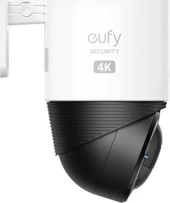 Kamerë sigurie e jashtme wireless ANKER eufy Security S330 4G LTE / Wi‑Fi, 4K, PTZ 360°, panel solar, bateri 9400 mAh, microSD deri 128 GB, me SIM + panel solar, bardhë
