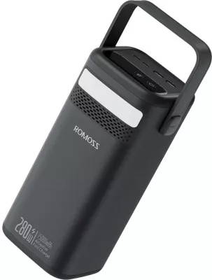Powerbank Romoss PMT75-DC 75000mAh 280W, e zezë