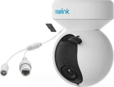 Kamerë sigurie Reolink E Series E540, 5MP, Wi-Fi, Pan & Tilt, 3X Zoom, e bardhë