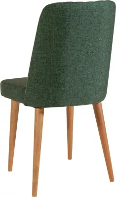 Tavolinë me karrige për ngrënie, e zgjatshme, 5 copë, Skye Decor, Santiago, e bardhë, e gjelbër