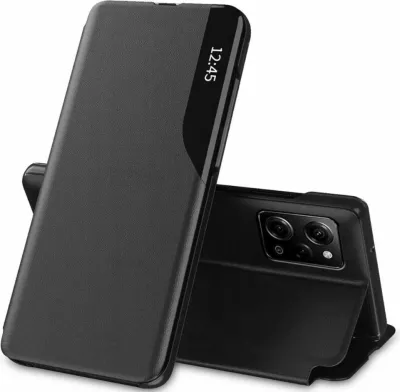 Mbështjellës Tech-Protect Smart View për Xiaomi Redmi 12, i zi