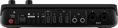 Konsolë prodhimi video/audio Rode RØDECaster Video S, 4 burime video, 2x XLR, e zezë, me adapter dhe kabllo USB-C
