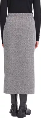 Fund për femra Ichi IHKATE Jacquard Long SK 20122404, bardhë e zi [Madhësia: M]