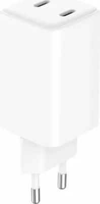 Karikues muri SANDBERG 441-56 Dual USB-C PD 65W GaN III, i bardhë