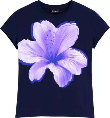 Maicë për femra Desigual TS_YOKOHAMA 26WWTK51, e kaltër [Madhësia: XS]