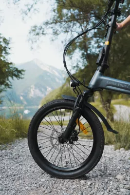 Bicikletë elektrike palosëse ADO Air 20S 250W 36V 9.6Ah deri 100km 20 inç Gri