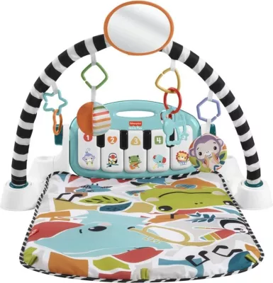 Tapet edukativ me piano Mattel Fisher Price HWY57, shumëngjyrësh