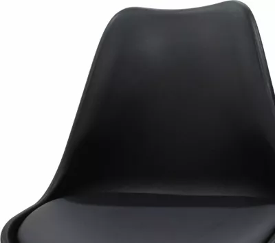 Karrige Gaston PP me PU, e zezë