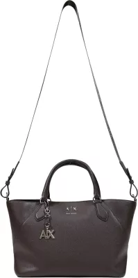 Çantë shopper për femra Armani Exchange XW003086 AF26569, kafe e errët