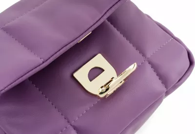 Çantë shpatulle ngjyrë vjollcë, Vince Camuto, Bologna