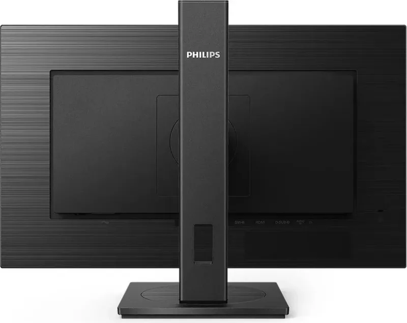 Monitor Philips 242S1AE, 23.8', IPS, Full HD, 75Hz, me funksion Pivot, ngjyrë e zezë
