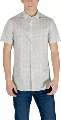 Maicë polo për meshkuj Armani Exchange XM000624 AF13184, krem