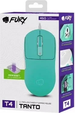 Maus Fury Tanto T4 RGB miętowa