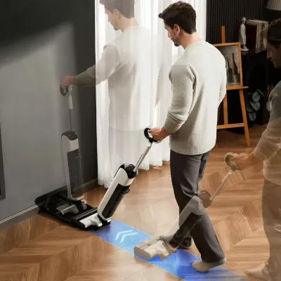 Fshesë me korrent vertikale pa kabllo Uwant D700G 20000 Pa pastrim i lagësht dhe i thatë, Gri