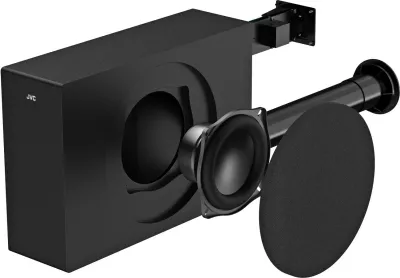 Soundbar JVC JVCTH-E434B 2.1, me subwoofer, E zezë