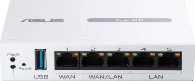 Router ASUS EBG15, Wi-Fi 6, i bardhë