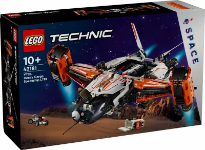 Set ndërtimi LEGO Technic 42181 VTOL Heavy Cargo Spaceship LT81, shumëngjyrësh