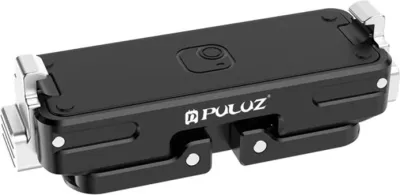 Mbajtës magnetik kamera sportive, Puluz PU787B, për Insta360 GO Ultra, alumini CNC, Quick Release, fije 1/4", i zi