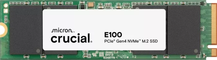 SSD Crucial E100 1TB PCIe Gen4 NVMe M.2 2280