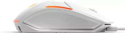 Maus gaming Marvo M291, me kabllo USB, 6400 DPI, RGB, 6 butona, e bardhë
