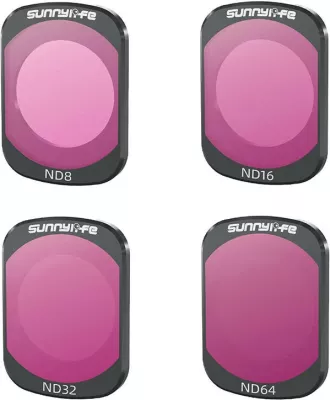Set filtrash ND Sunnylife OP3-FI856 për DJI Osmo Pocket 3, ND8/ND16/ND32/ND64