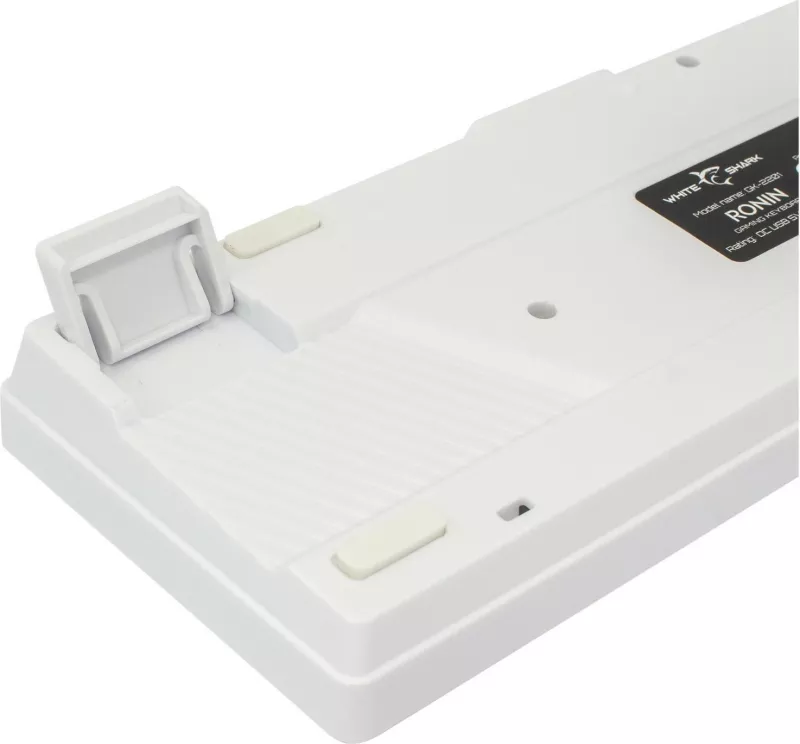 Tastierë gaming White Shark Ronin GK-2201, RGB, USB, e bardhë