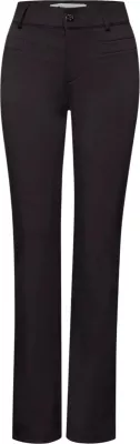 Pantallona për femra Street One Style York Bootcut 380597, të zeza [Madhësia: W34 L30]