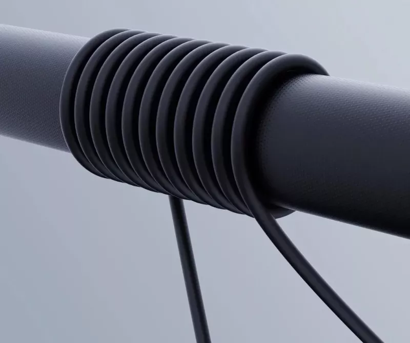 Kabllo AUKEY CB-SCC101 USB-C Type-C PD 100W 5A 1m Silikon, e Zezë