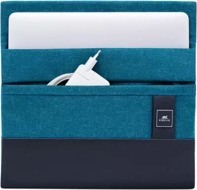 çantë/këllëf laptopi RIVACASE Lantau 8803 13.3\" Aqua Melange, blu