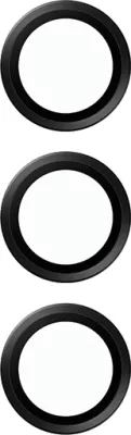 Mbrojtës kamerë PanzerGlass Hoops për Samsung Galaxy A55 5G, kornizë e zezë