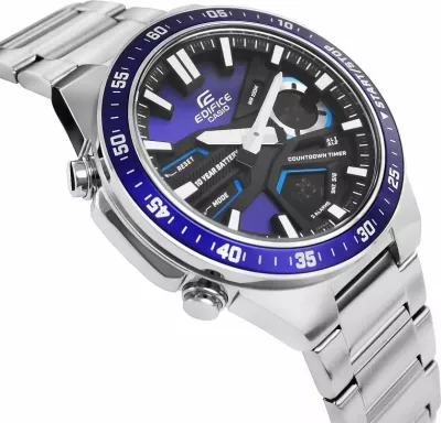 Orë dore për meshkuj Casio, argjend