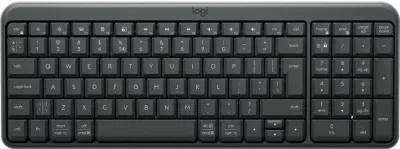 Tastierë Logitech K250 (920-013451) Wireless, US layout, grafit