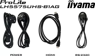 Panel digjital iiyama LH5575UHS-B1AG, 55", 4K UHD, Wi-Fi, 24/7