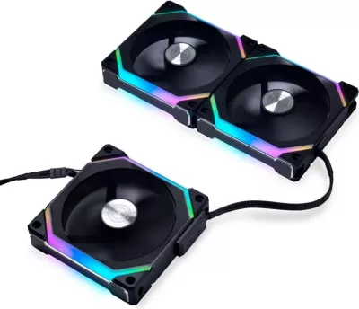 Ftohës Lian Li UNI FAN SL120 V2 ARGB, 3-pack, 120mm, i zi