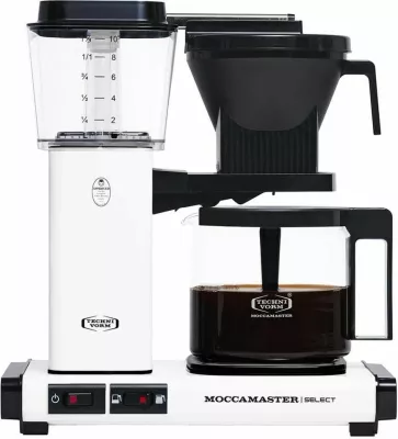 Aparat kafeje Moccamaster KBG Select, bardhë mat