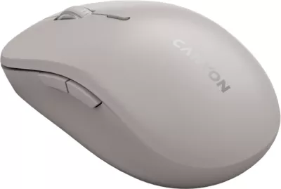 Maus CANYON MW-12 wireless dual mode Bluetooth/RF, 2400 DPI, 6 butona, bezhë, set me receiver + bateri