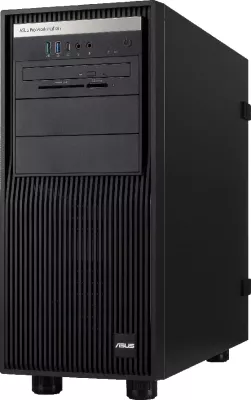 Kompjuter workstation barebone ASUS ExpertCenter Pro ET500I W8-D, LGA1851, Intel W880, 4x UDIMM ECC/nonECC, 3x M.2, 4x SATA, 2x SlimSAS, 2x 2.5Gb LAN, 750W Gold, i zi
