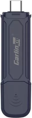 Adapter wireless Carlinkit MINI PRO për CarPlay/Android Auto, USB-C, Gri