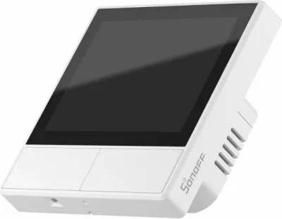 panel kontrolli smart muri SONOFF NSPanel-EUW, Wi‑Fi, touchscreen, termostat, e bardhë