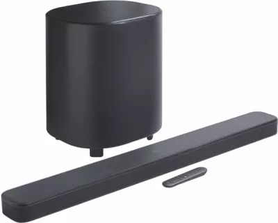 Soundbar JBL BAR 500 MK2 5.1, 750 W, subwoofer wireless 10\" Dolby Atmos, e zezë, set me subwoofer